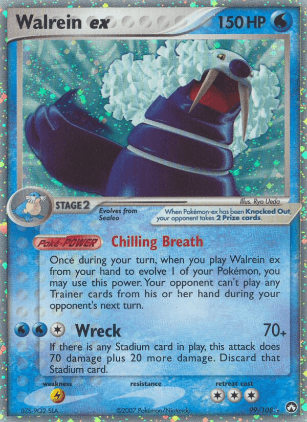 Walrein ex — EX Power Keepers 99/108