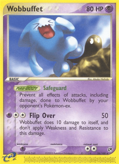 Wobbuffet — EX Sandstorm 26/100