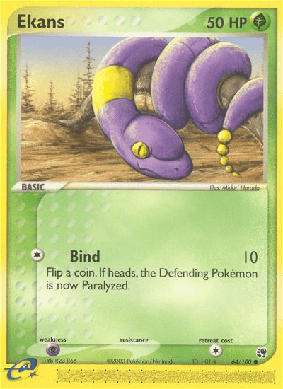 Ekans — EX Sandstorm 64/100