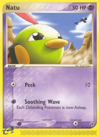 Natu — EX Sandstorm 69/100