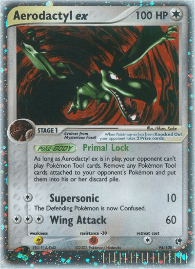 Aerodactyl ex — EX Sandstorm 94/100