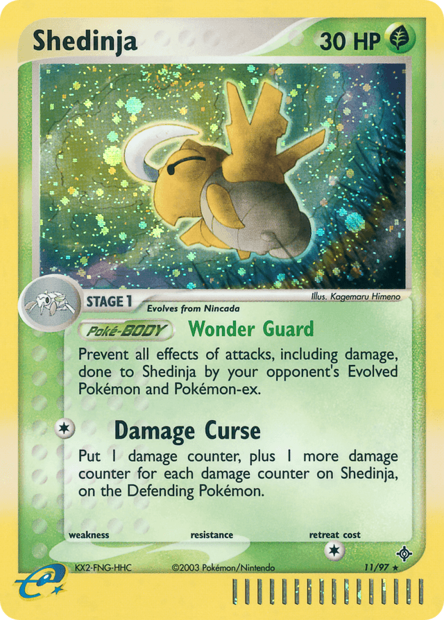 Shedinja — EX Dragon 11/97
