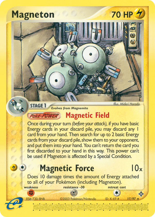 Magneton — EX Dragon 17/97