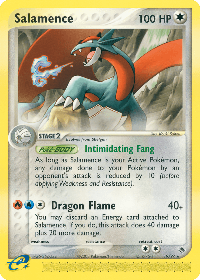 Salamence — EX Dragon 19/97