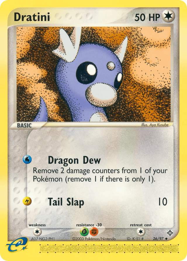 Dratini — EX Dragon 26/97