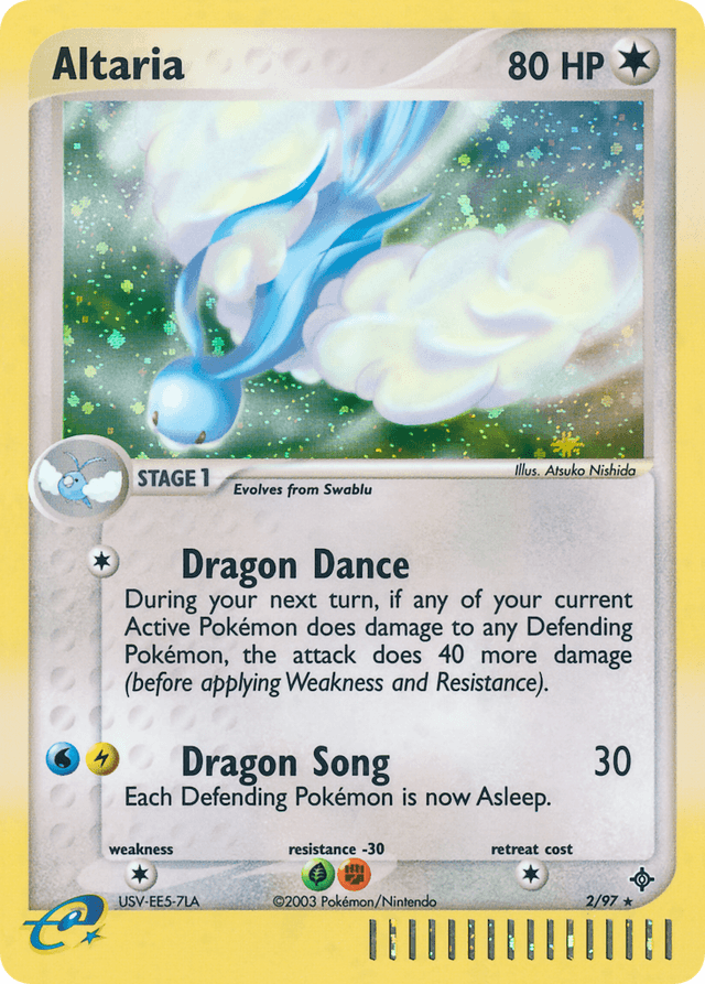 Altaria — EX Dragon 2/97