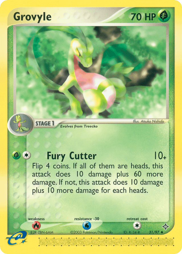 Grovyle — EX Dragon 31/97