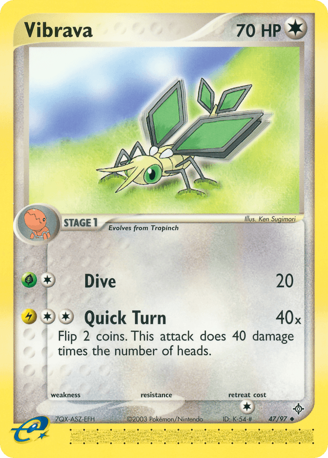 Vibrava — EX Dragon 47/97