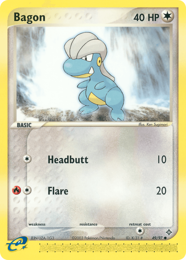 Bagon — EX Dragon 49/97