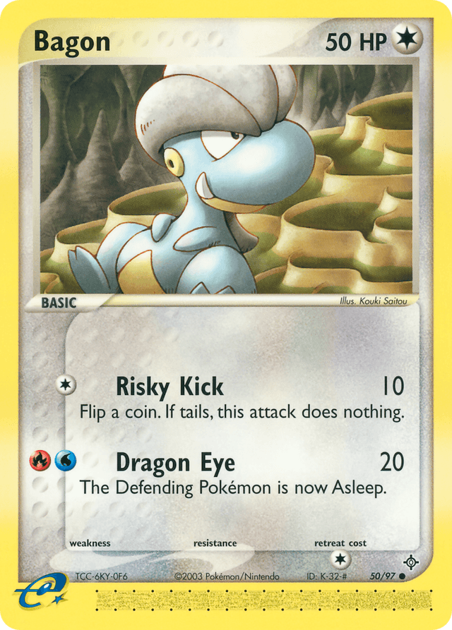 Bagon — EX Dragon 50/97