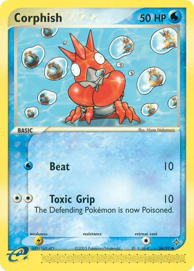 Corphish — EX Dragon 54/97