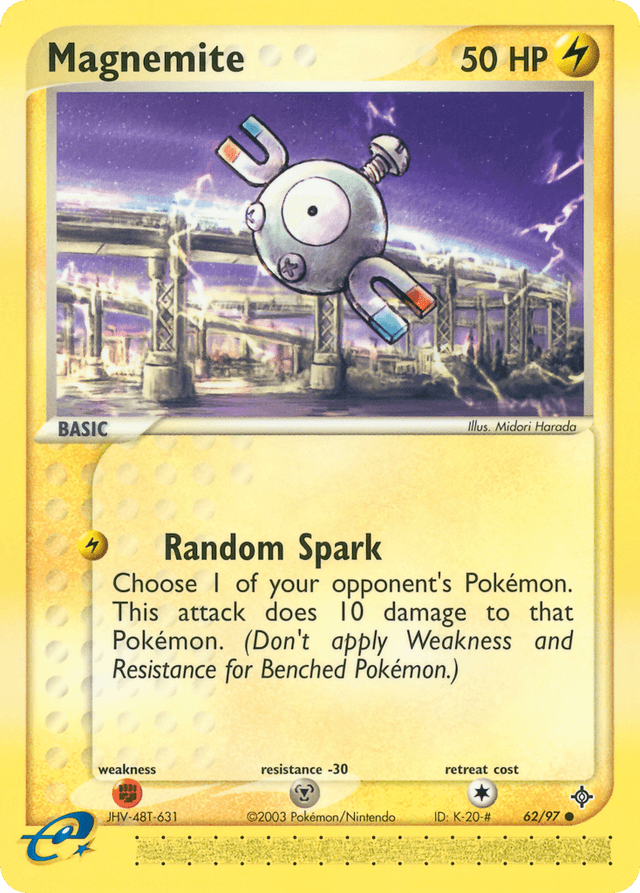 Magnemite — EX Dragon 62/97