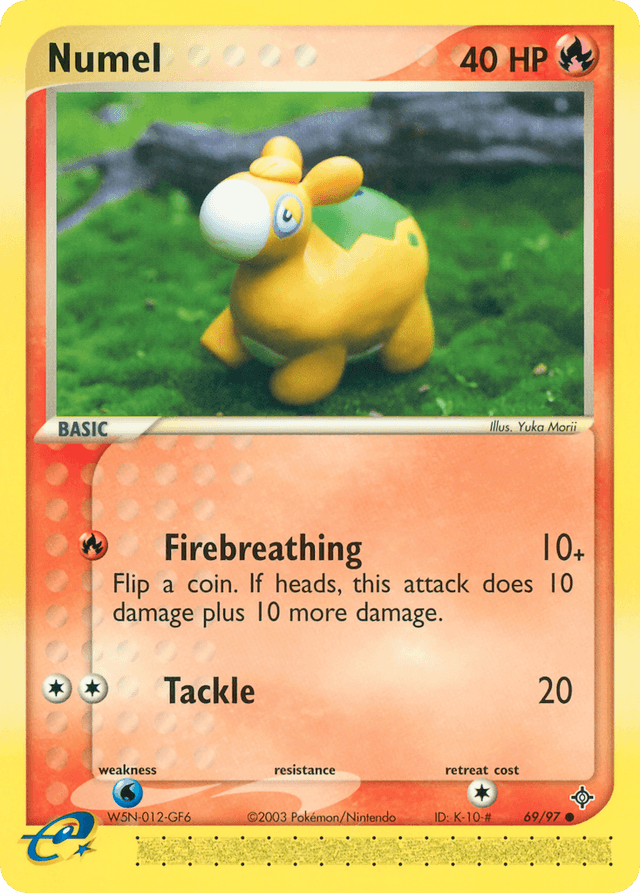 Numel — EX Dragon 69/97