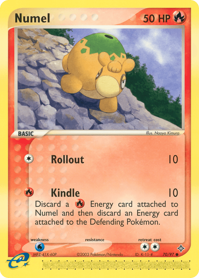 Numel — EX Dragon 70/97