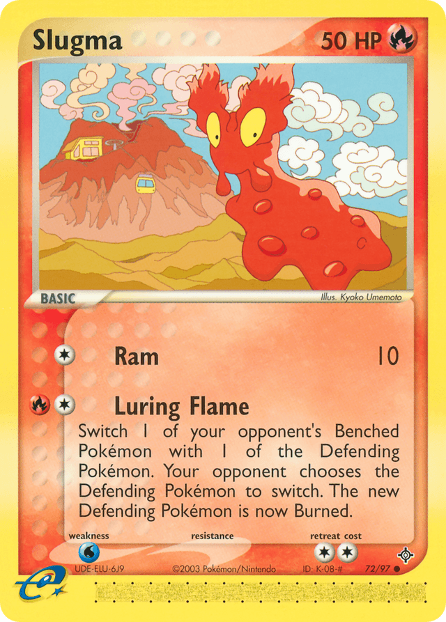 Slugma — EX Dragon 72/97