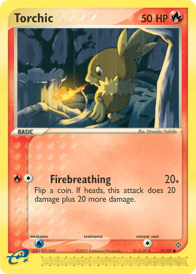 Torchic — EX Dragon 77/97