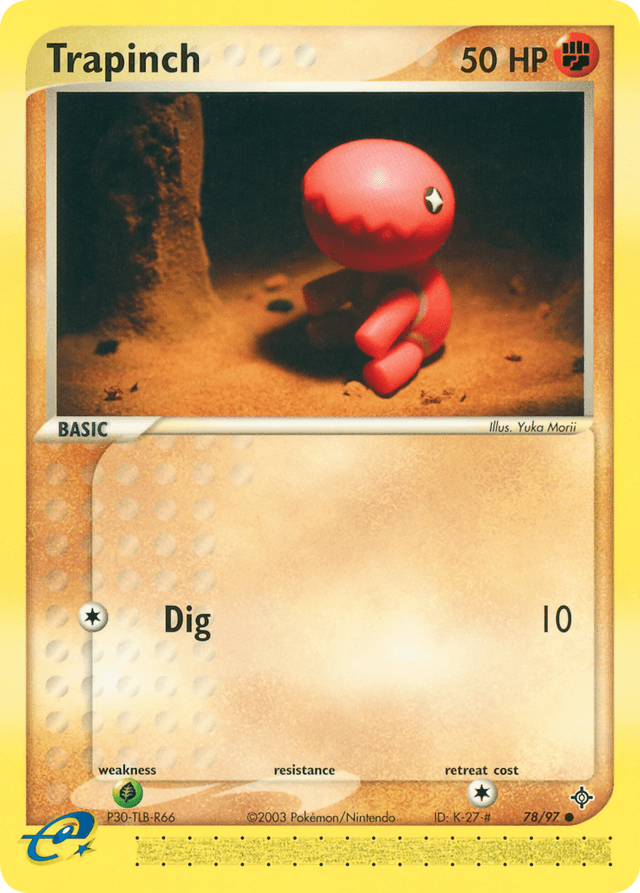 Trapinch — EX Dragon 78/97