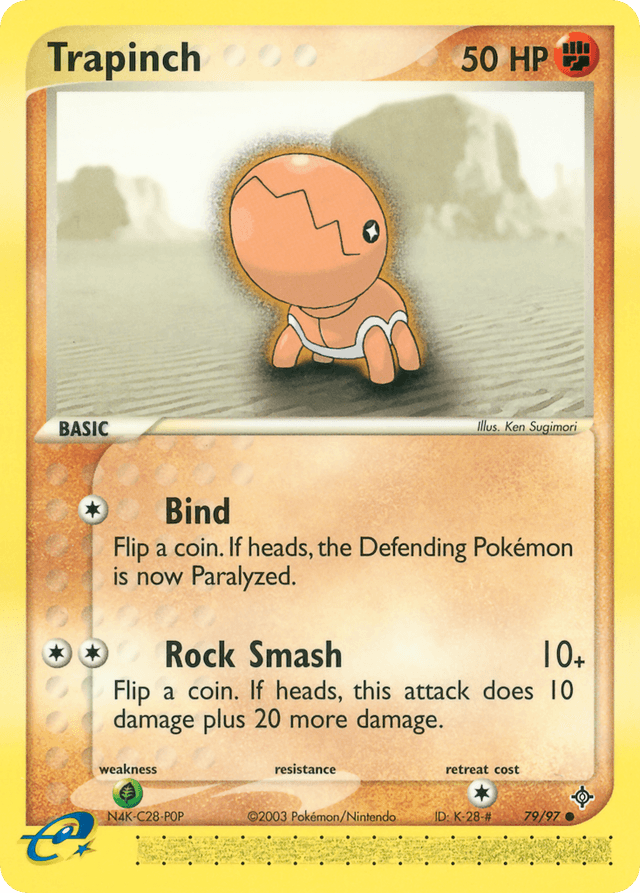 Trapinch — EX Dragon 79/97