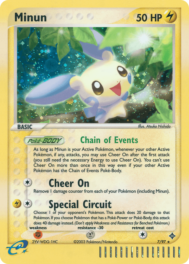 Minun — EX Dragon 7/97