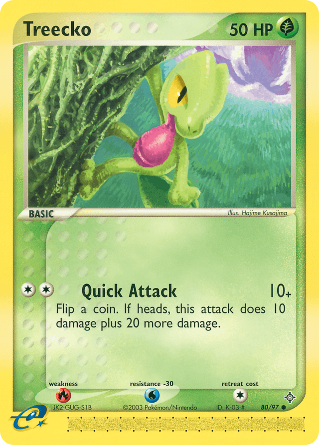 Treecko — EX Dragon 80/97