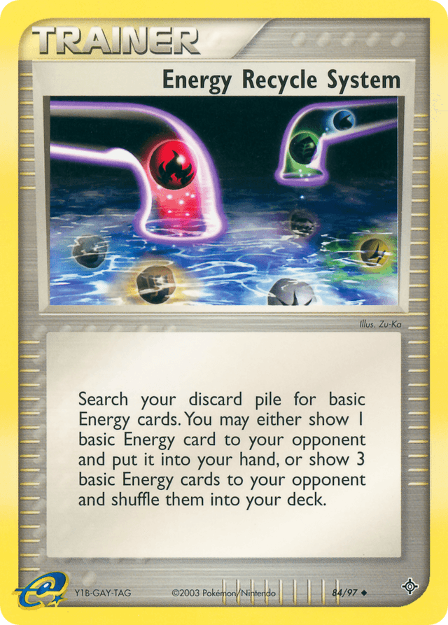 Energy Recycle System — EX Dragon 84/97