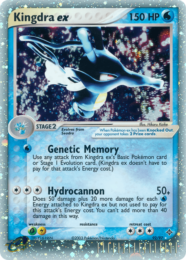 Kingdra ex — EX Dragon 92/97