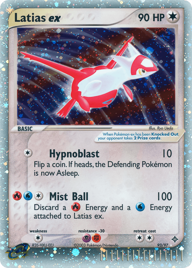 Latias ex — EX Dragon 93/97