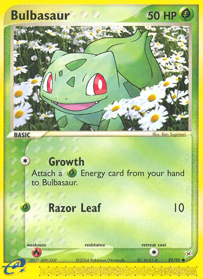 Bulbasaur — EX Team Magma vs Team Aqua 39/95