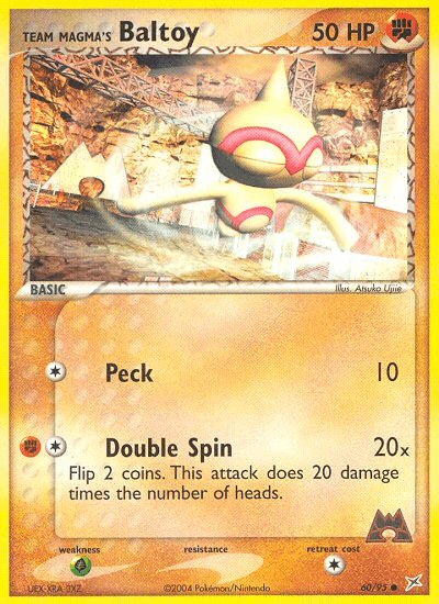 Team Magma's Baltoy — EX Team Magma vs Team Aqua 60/95