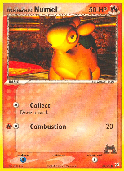 Team Magma's Numel — EX Team Magma vs Team Aqua 64/95