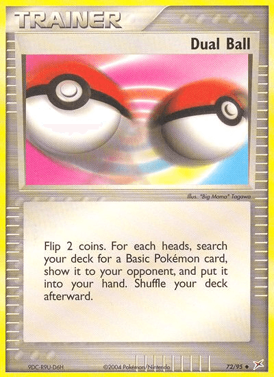 Dual Ball — EX Team Magma vs Team Aqua 72/95