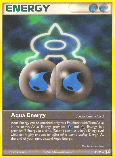 Aqua Energy — EX Team Magma vs Team Aqua 86/95