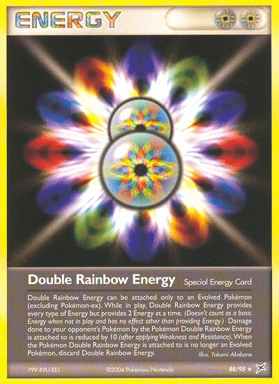 Double Rainbow Energy — EX Team Magma vs Team Aqua 88/95