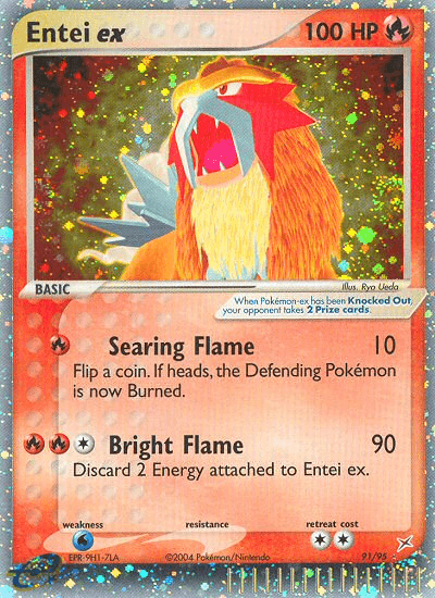 Entei ex — EX Team Magma vs Team Aqua 91/95