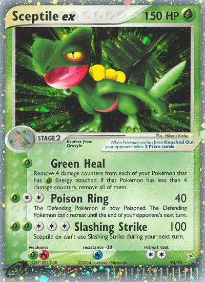 Sceptile ex — EX Team Magma vs Team Aqua 93/95