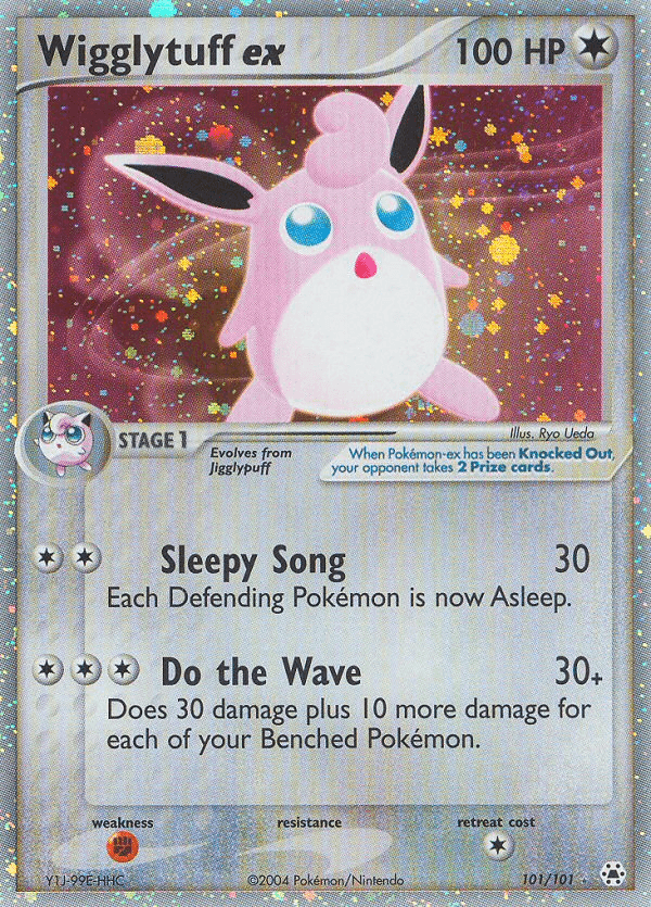Wigglytuff ex — EX Hidden Legends 101/101