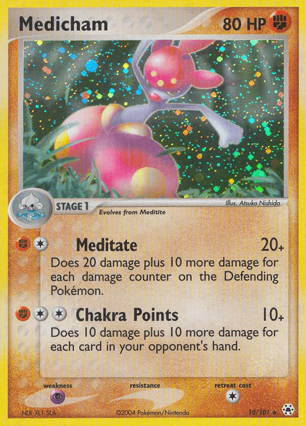 Medicham — EX Hidden Legends 10/101