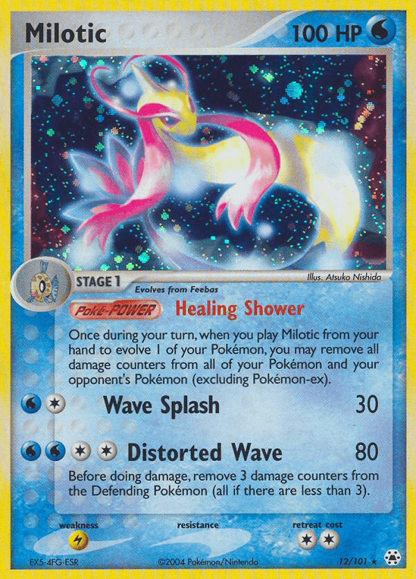 Milotic — EX Hidden Legends 12/101