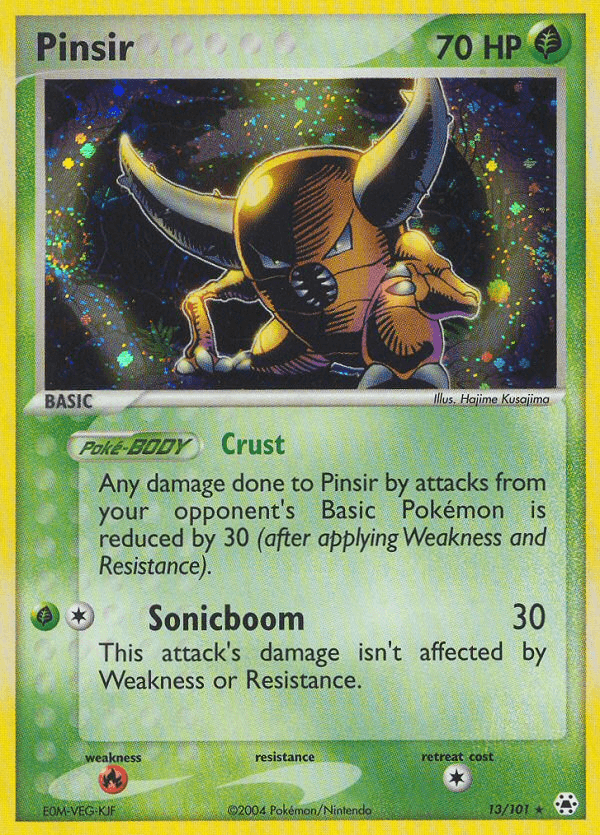 Pinsir — EX Hidden Legends 13/101