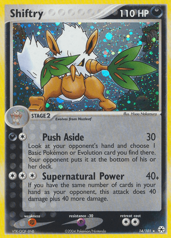Shiftry — EX Hidden Legends 14/101