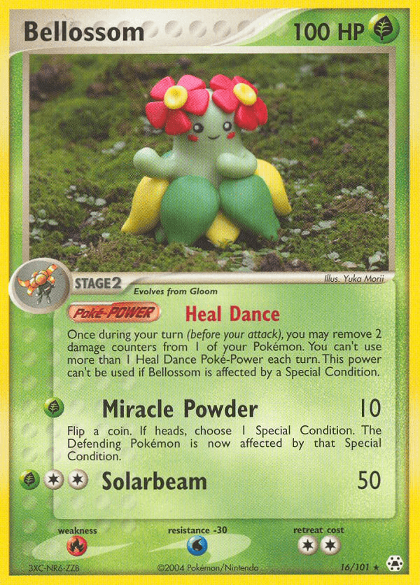 Bellossom — EX Hidden Legends 16/101