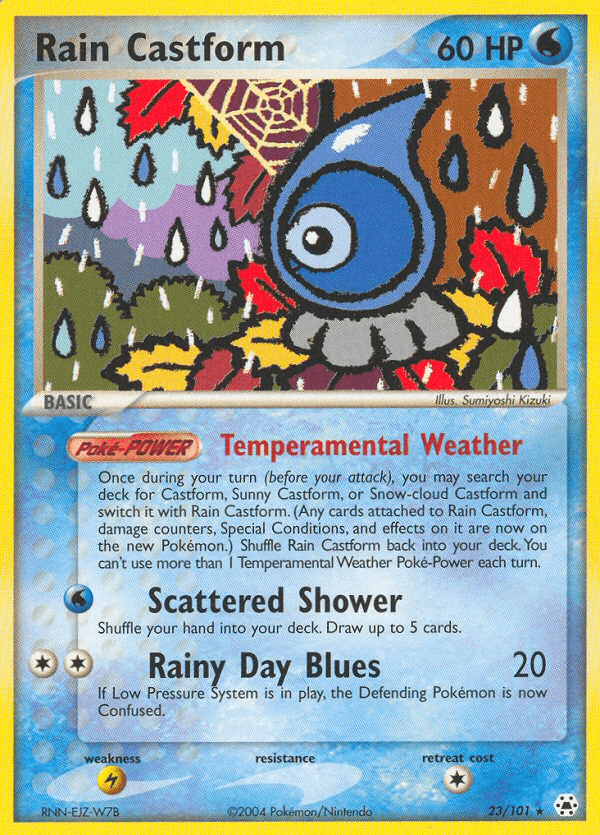 Rain Castform — EX Hidden Legends 23/101