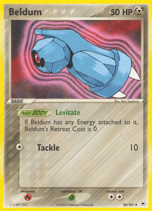 Beldum — EX Hidden Legends 28/101