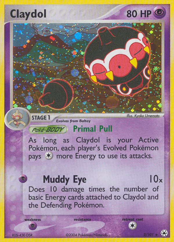 Claydol — EX Hidden Legends 2/101