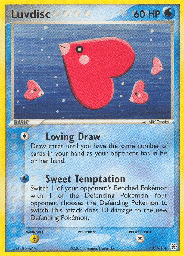 Luvdisc — EX Hidden Legends 40/101