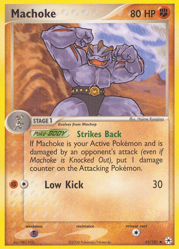 Machoke — EX Hidden Legends 41/101