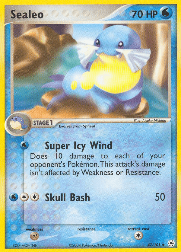 Sealeo — EX Hidden Legends 47/101