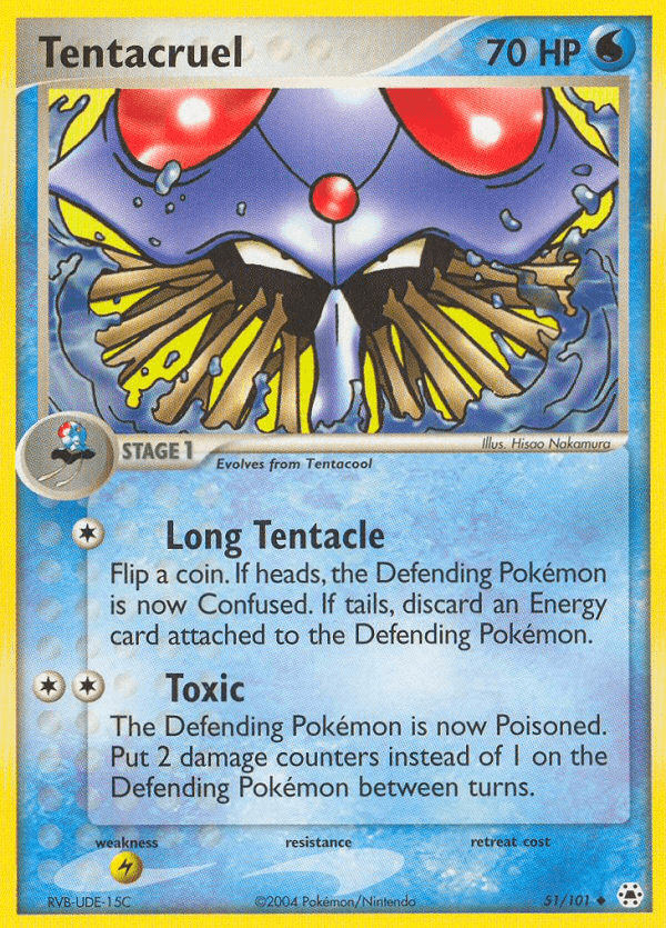 Tentacruel — EX Hidden Legends 51/101