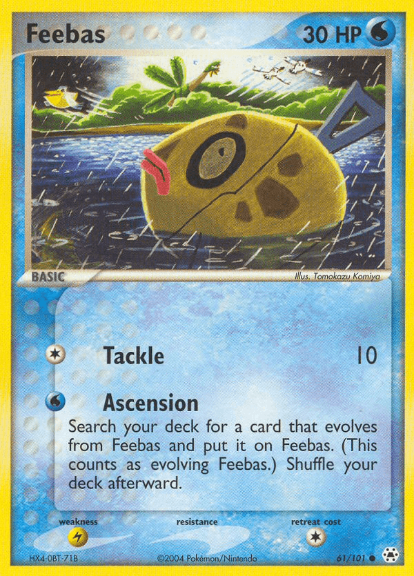 Feebas — EX Hidden Legends 61/101
