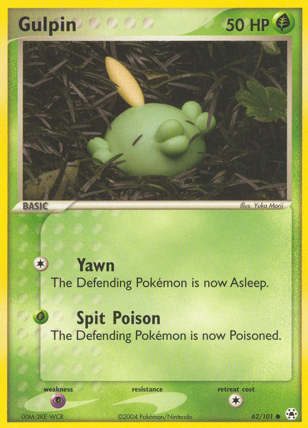 Gulpin — EX Hidden Legends 62/101